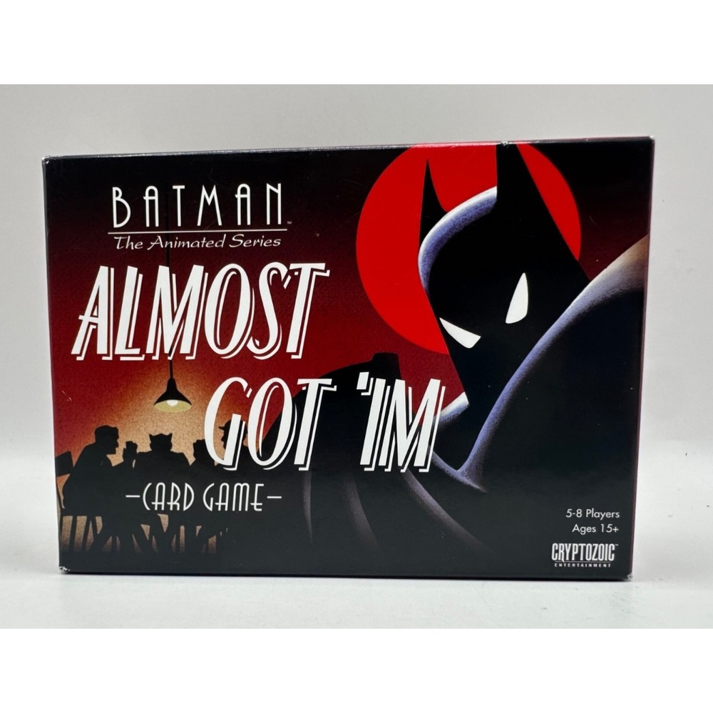 Batman The Animated Series Almost Got 'Im Card Game Cryptozoic COMPLETE